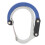 Karabinerclip Größe M D-Stil Blau 7,62x6,096cm 2
