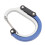 Karabinerclip Größe M D-Stil Blau 7,62x6,096cm 8