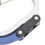 Karabinerclip Größe M D-Stil Blau 7,62x6,096cm 9