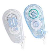 Portable Mini Beige Correction Tape Perfect for School and-Blue