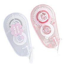 2Pcs Natural Color Concealed Correction Tape Smooth-Pink