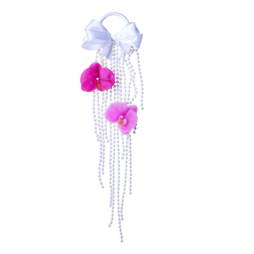 Conception réutilisable élégante de tissu blanc-Rose