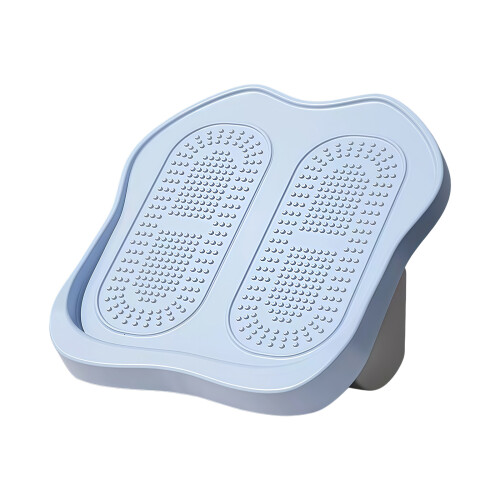 Foldable Magnetic Calf Stretching Platform For Compacts-Blue