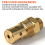 1/2Inch Brass Air Compressor Check Valves Single Way Non Return 5