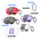 Protective Case Sleeve Housing Waterproof for-transparent red 4