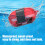 Protective Case Sleeve Housing Waterproof for-transparent red 6