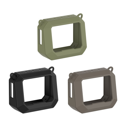 Silicone Case For C1 Chronograph Guards Against Scratch-Black 1