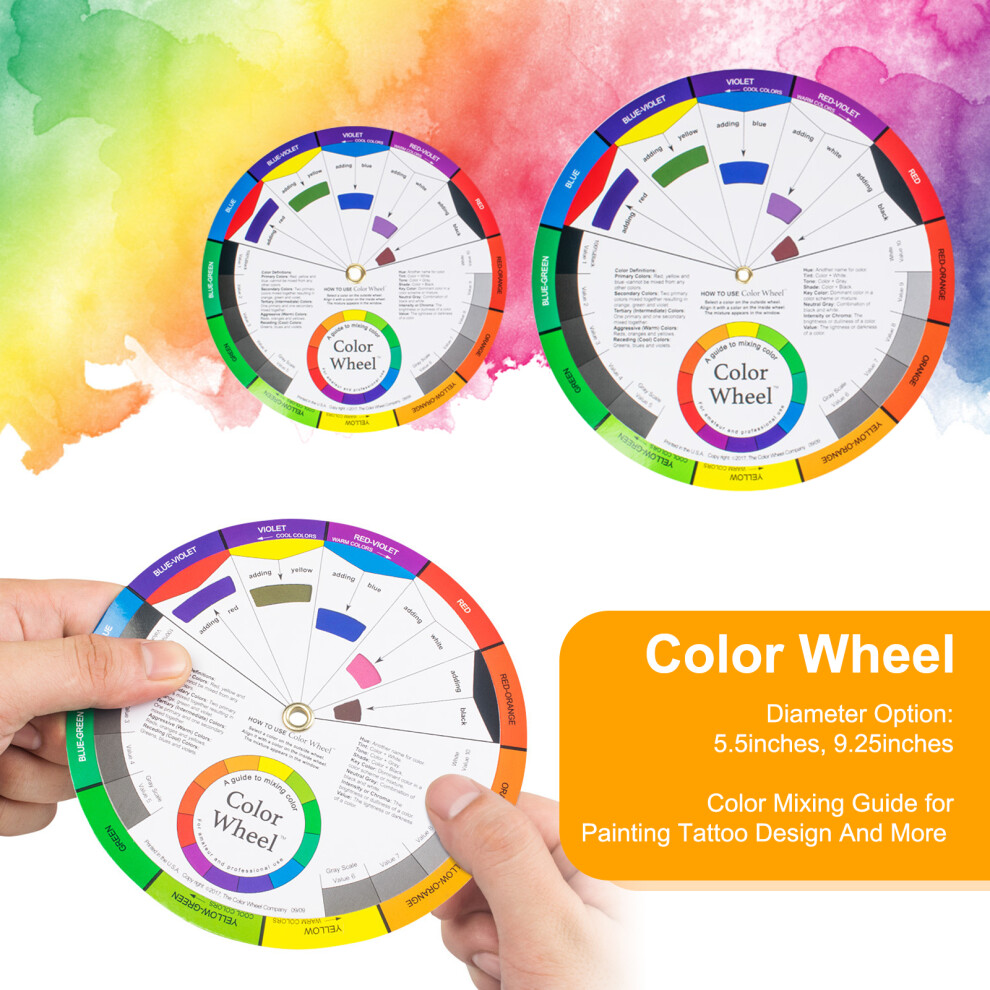 Artists Colour Mixing Wheel Guide