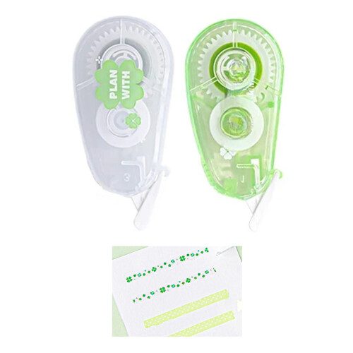 Bande correctrice Beige, 2 pièces, pour une écriture-Vert 2