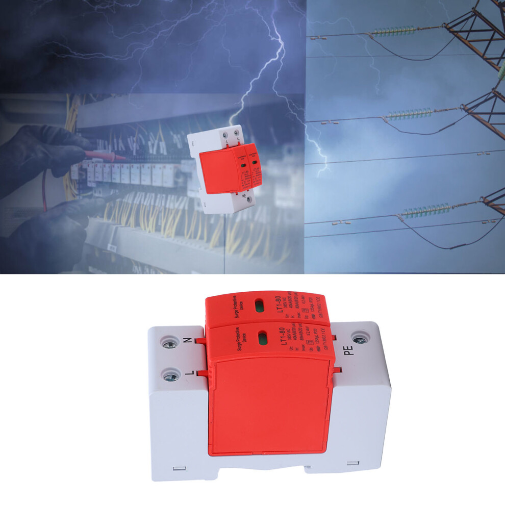 2P 40kA to 80kA DC Surge Arrester