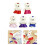 Kits de fabrication de Bouquet de poupées ours en mousse,-Rose 3