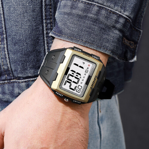 Large Screen Men's Sport Watch Waterproof