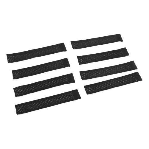 8 Sleeve Wraps for Sports Black with Loop
