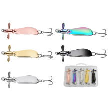 5 cm 10g cuillère métal Construction Spinner appâts poisson