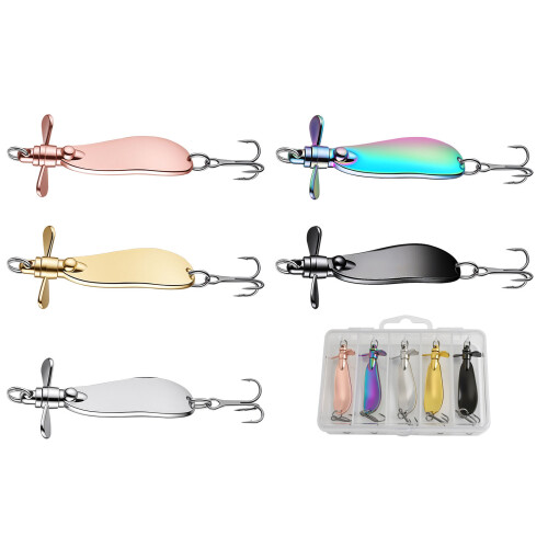 5cm10g Vislepels Kunstaas Pailletten Aas Casting Vis Aas