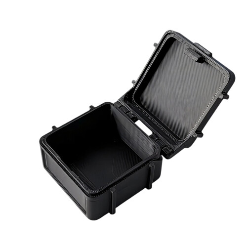 Compacte plastic container Gereedschapskist voor kleine-Zwart