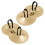 Cymbales à petits doigts, cloches à main, instruments de-Or 1
