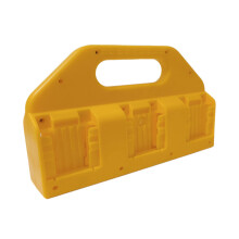 Organisateur d'outils empilable en plastique avec 6