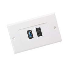 No-Weld HDMI and USB3.0 Wall Socket