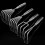 Professional Rustproof Stainless Steel 2/3/5/7 Tooth-3 7