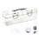Modern Transparent Stationeries Organizers-2 storage boxes 2