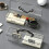Modern Transparent Stationeries Organizers-2 storage boxes 7