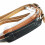 PU Leather Guitar Strap Anti Falling Shoulder Belt for-White 6
