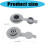 Multipurpose Quick Releases Exhaust Valving For Camping-20PCS 4