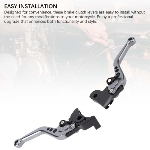 Short CNC Brake & Clutch Levers Set 1