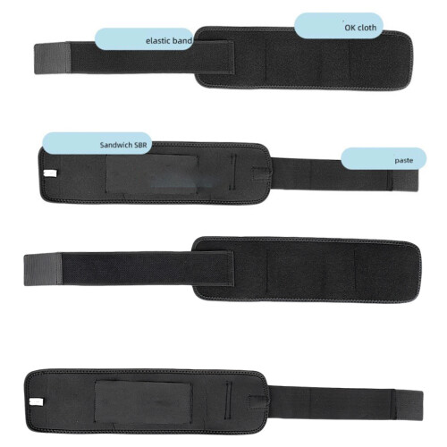 Adjustable Forearm Protective Sleeve Fitness Exercise-S Black 1