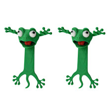 Creative 3D Attached Creature Page Clip Soft Rubber Design Great