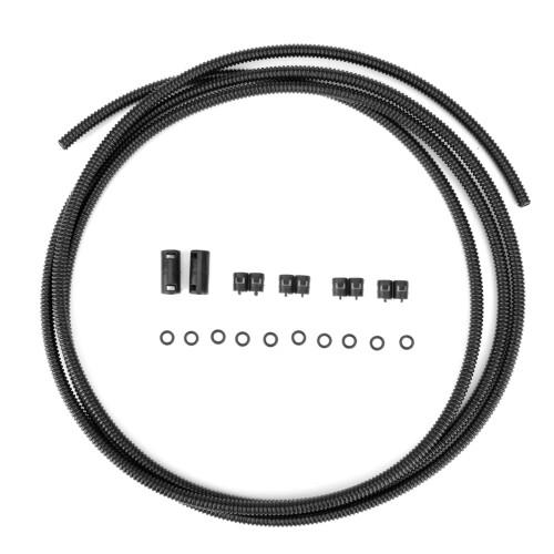 Car Washer Hose Corrugated 250cm Universal Part 1
