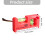 Clear Scale Mini Level Gauge Perfect For Home Improvement And 3