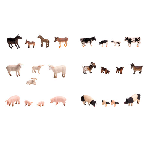 Realistic Farm Animal Figurines Set Resin Simulation-Sheep 2