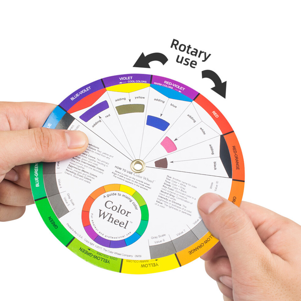 Artists Colour Mixing Wheel Guide