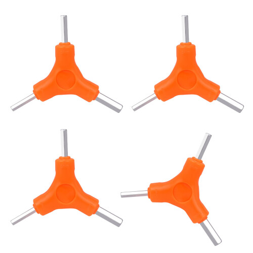4Pcs Hex Key Set Y Design For Easy Operation And Comfortable Grip