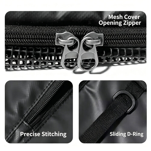 Flexible Collapsible Fish maintaining Bag Showing Liquid 2