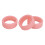 3x Silikon Smart Ring Schutzhülle Pink S 13