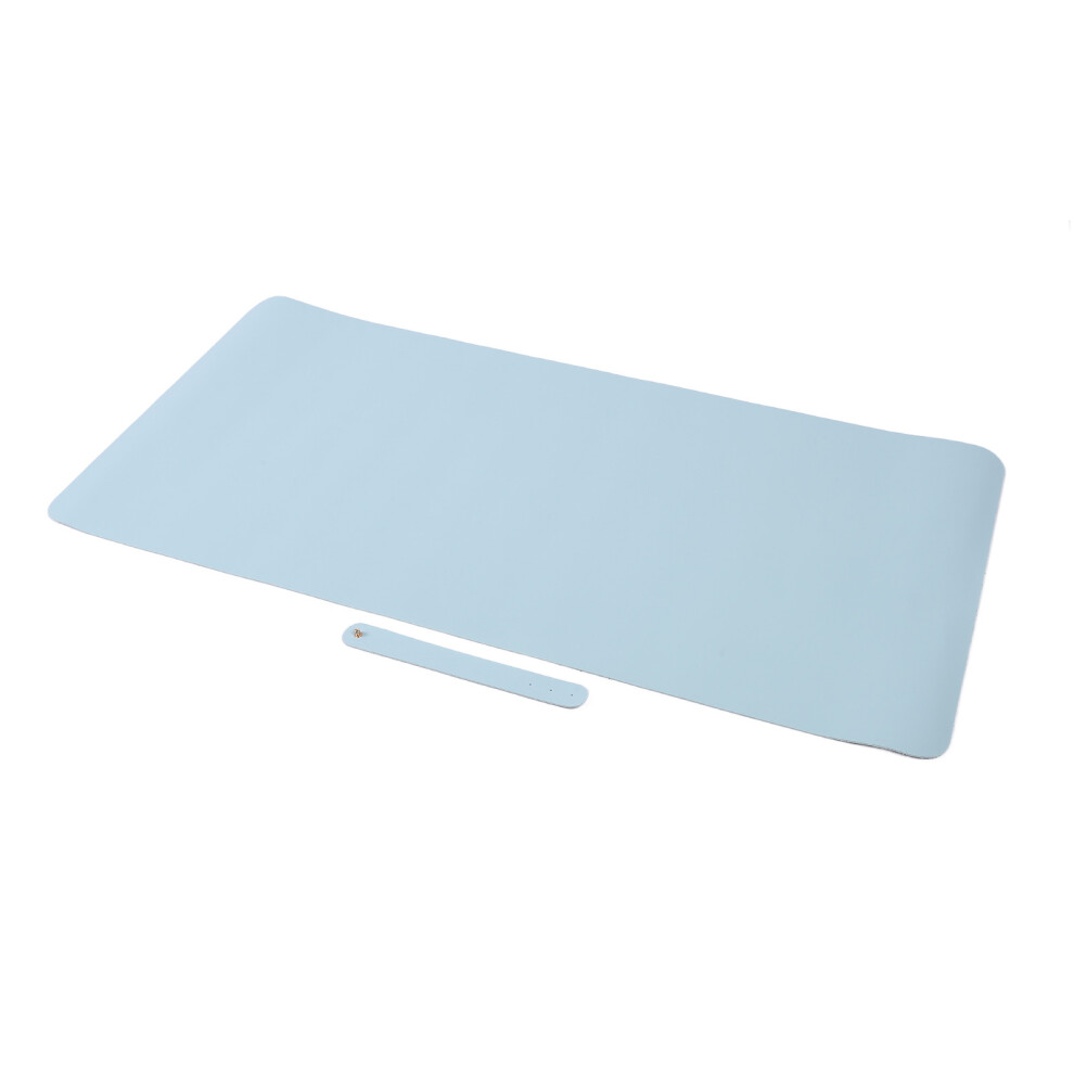 Foldable Light Blue Desk Mat 90x45cm