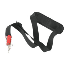 Adjustable Shoulder Harness with Quick Release Clip for Brush