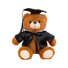Lovely Graduation Gift Plush Bear Doll With-Dr. Xiong Fenling