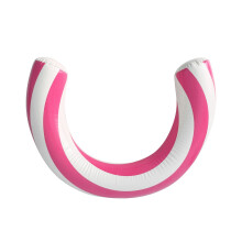 Anneaux de natation gonflables, flotteur en demi-cercle,-Rose