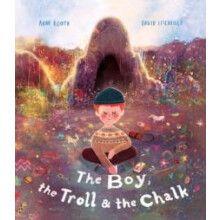 Boy the Troll and the Chalk by Anne Booth Paperback Book