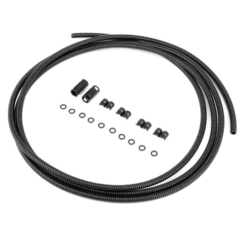 Car Windscreen Jet Sprayer Hose 98in Corrugated