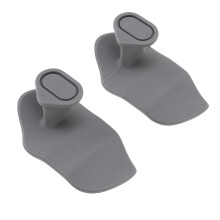Anti Slip Weight Lifting Grips Grey