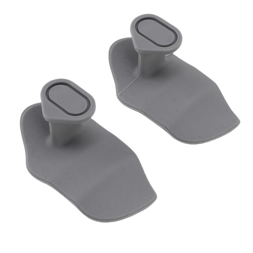 Anti Slip Weight Lifting Grips Grey