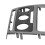 Pannello autoradio ABS FullFrame per Laura 2006-2014 5