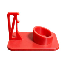 Creative Workshop Paint Bottle Stand Paint Holder With-Red