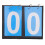 Large Card Flip Sports Score Keeper 8