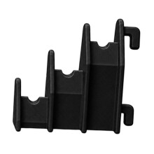 User Friendly Plastic Hooks Pliers Storage Rack For Tool-Black